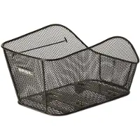 Basil Icon Medium Basket Panier à vélo à montage fixe Noir Medium