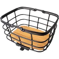 Atranvelo System Panier DUO 44x26x36 cm, 27ltr, incl. système AVS, noir/naturel
