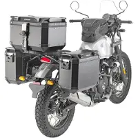 Kappa Moto Kl9050 Side Cases Fitting Argenté