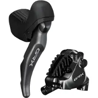 Shimano Grx St-rx820+br-rx820 Rear Brake Argenté
