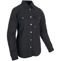 Oxford Kickback 2.0 Long Sleeve Shirt Noir 36 Homme