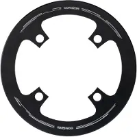 Contec 173 Mm Chainring Guard Argenté 36-38t