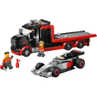 LEGO City 60493 Camion de Présentation F1 avec Audi F1 – Set de 508 Pièces
