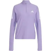 Adidas Adi365 Iconic Running Half Zip Sweatshirt Violet XS Femme