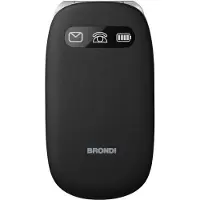 Brondi BROAMICOCOMFORTBKR Téléphone portable 7,11 cm (2,8 pouces) Noir Téléphone fonctionnel