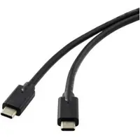 Microconnect DOCKUSB3.2CC1 Câble USB 3.2 Gen 2 (3.1 Gen 2) 1 m USB C Noir (DOCKUSB3.2CC1)