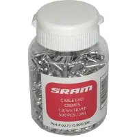 Sram 1.8 Brake Cable Terminal 500 Units Argenté 1.2 mm