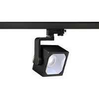 SLV Euro Cube LED Spot 60° incl. adaptateur 3P 3000K CRI90 noir