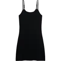 Superdry Mini Jersey Cami Sleeveless Dress Noir M Femme