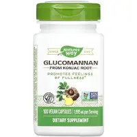 Nature'S Way , Glucomannane de Racine de Konjac, 1 995 mg, 100 Gélules Végaliennes (665 mg par Gélule)