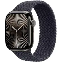 Apple Bracelet Solo tressé pour Watch | 44/45/46/49 mm - Taille 5 - Midnight