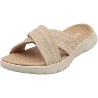 SKECHERS Sandales 141420-TAUPE pour Femme