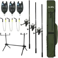 FISH-XPRO Carpset Pro Improve Set - 3 cannes - Canne carpe