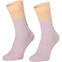 SCOTT Block Stripe Crew Socks Rose EU 39-41