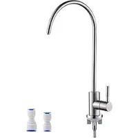 Ibergrif : robinet de cuisine rotatif en acier inoxydable