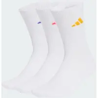Adidas Chaussettes de sport rembourrées Skarpety, modèle Crew, lot de 3, KQ6760, pointures 43-45, Blanc, (Lot de 3, 43 - 45)