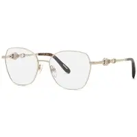Chopard Lunettes de Vue VCHM16S 54/16/135 Oro chiaro c/parti colorate Metallo WOMAN VCHM16S