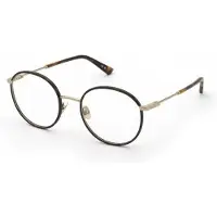 Nina Ricci Vnr428 Rounded Woman Glasses Marron 135/52 mm Femme
