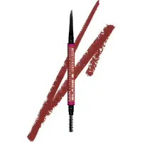 Nyx Crayon à sourcils professionnel Blade & Shade avec pinceau Couleur 06 Auburn riche 0,06 g