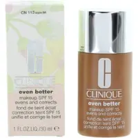 Clinique Even Better Makeup SPF 15 Evens and Corrects fond de teint correcteur SPF 15 teinte CN 113 Sepia 30 ml