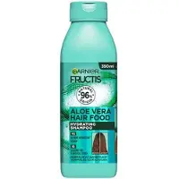 Garnier - Fructis Hair Food Shampooing hydratant à l'aloe vera - Shampooing hydratant pour cheveux normaux et secs 350ml