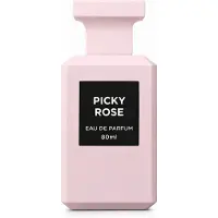Fragrance World Picky Rose par - EDP Spray pour femme, floral et fruité, 2,7 oz