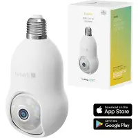 Hombli Bulb Cam (3840 x 2160 pixels), Caméra réseau, Blanc