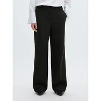 Selected Pantalon à plis noir