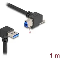 DeLOCK 80481 Câble USB 1 m USB 3.2 Gen 1 (3.1 Gen 1) USB A USB B Noir (80481)