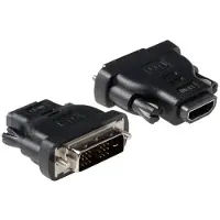 ACT Advanced Cable Technology AP1004 DVI-D HDMI A Noir Adaptateur d'interface/câble (AP1004)