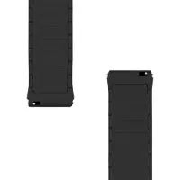 Tactical MagBand 20mm pour Samsung Galaxy Watch 4/5/6 Noir (Silicone), Sangles de montre, Noir