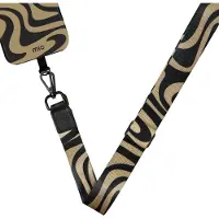 Mobilize Back panel cover Lanyard strap Swirl, Bandoulière pour smartphone, Multicolore