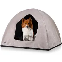 OEM Tente pour chien M-L 90 x 70 x 70 cm, beige, panier pour chien