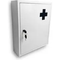 Relaxdays Armoire à pharmacie (35.50 x 8 x 43 cm)