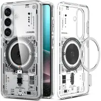 Spigen Ultra Hybrid MagSafe (Samsung Galaxy S26), Coque pour téléphone portable, Transparent