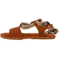 El naturalista Sandales pour Femme N5685 NOBUCK LAVADO CUERO/SATYA Couleur Marron