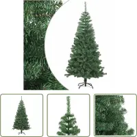 The Living Store Arbre de Noël artificiel L 240 cm vert
