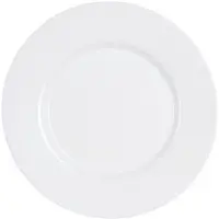 Arcoroc Everyday Uni Assiette plate 26,5 cm, Blanc, verre trempé, compatible lave-vaisselle &amp; micro-ondes, 6 pcs.