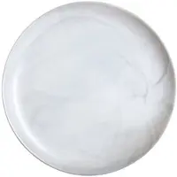 Luminarc Diwali - Marbre - Assiette plate - 25cm - Opale - (lot de 6)