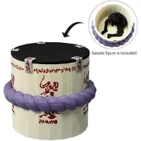 Banpresto Figurine Naruto Life : porte-crayons « Le cercueil de Sasuke » - 10 cm
