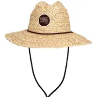 Ocean & Earth Woody Raffia Cane Hat Beige M