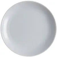 Luminarc Assiette Plate Grise 27cm Diwali - Luminarc - Verre Opale Extra Résistant