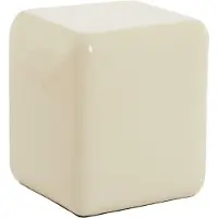 Light & Living Colonne en crème brillant design FABI – 35x35x40 cm