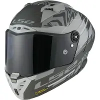 LS2 Ff805 Thunder Carbon Gp Aero Polar Full Face Helmet Noir L