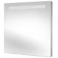 Emuca Miroir de salle de bain Pegasus avec éclairage frontal LED (AC 230V 50Hz)