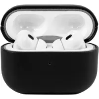 Mobile Origin Étui pour AirPods Pro 2, étui en cuir , noir