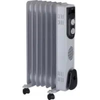 Jata Radiateur à huile 1500w 7 éléments