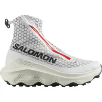 Salomon - Chaussures de trail - S/Lab Ultra Dust White/Fiery Red/Vanilla Ice - Taille 42 - Rouge