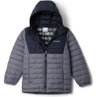 Columbia POWDER LITE II HOODED JACKET Grau