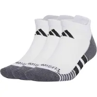 Adidas Chaussettes de sport 'Performance CLIMACOOL Cushioned Low 3 Pairs' gris foncé / noir / blanc